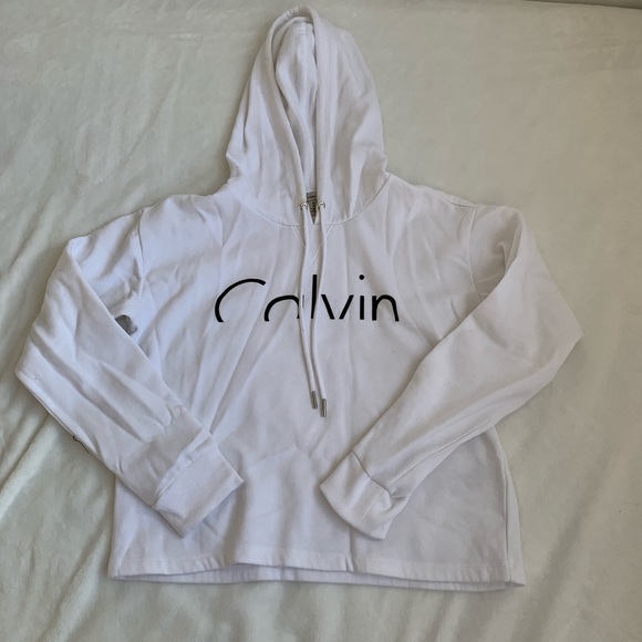 Calvin Klein cropped hoodie - Picture 1 of 4